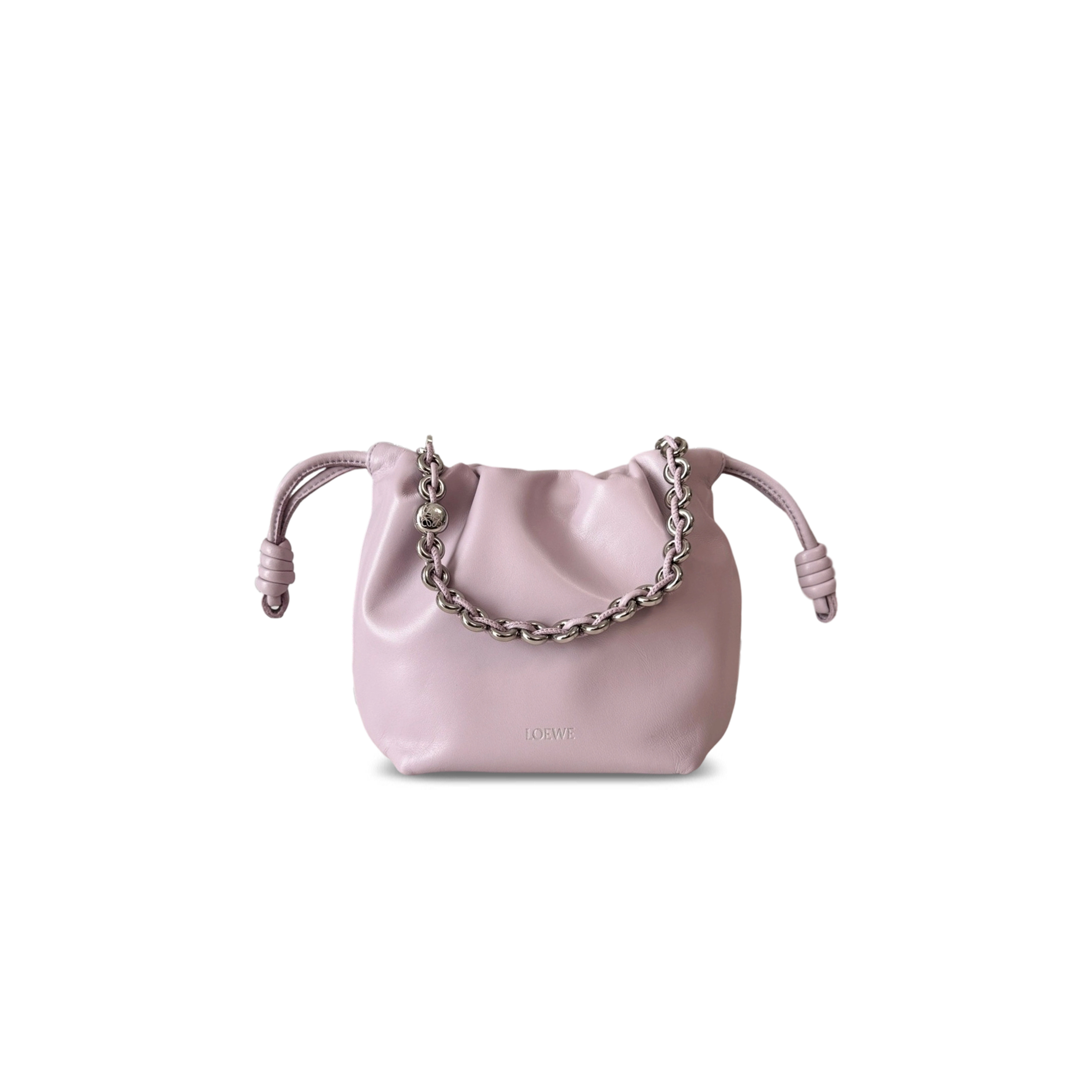 LOEWE MINI FLAMENCO PURSE BAG IN MELLOW NAPPA LAMBSKIN A914CBPX03 (23*17*5.5cm)